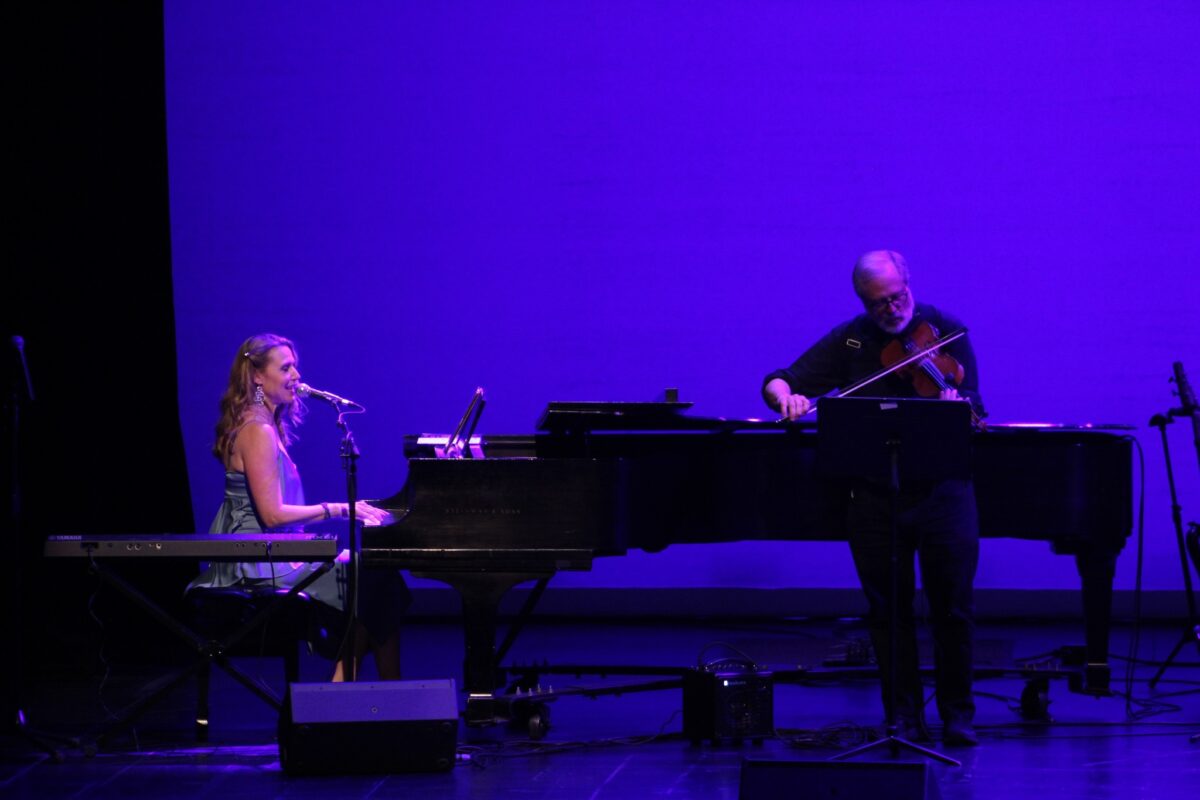 Carrie Marshall with Tom Hanchett 4 12 25 TMP by Daniel Coston
