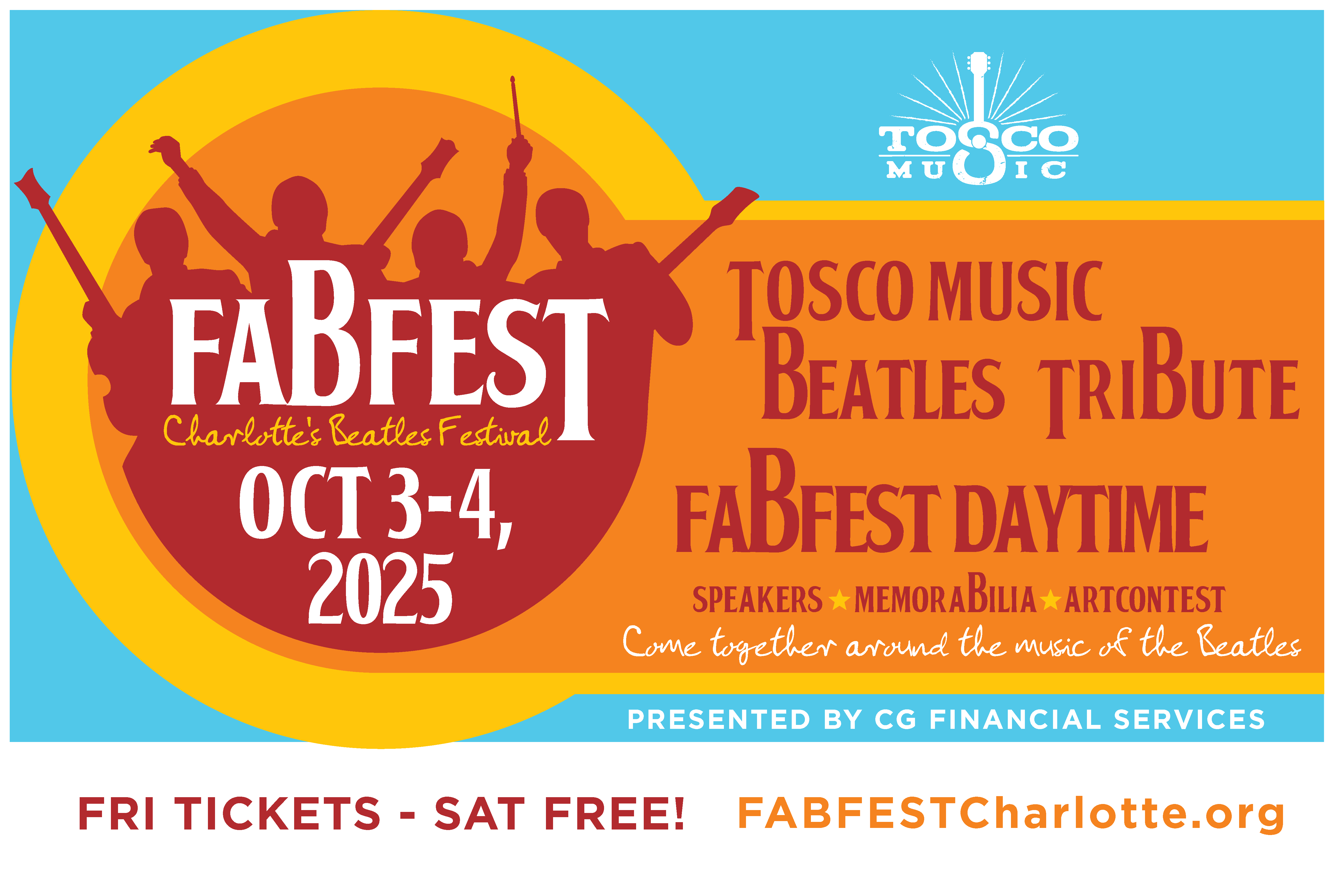 FabFest 2025 Fri Tickets - Sat FREE!